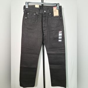 Levi's 501 Original Black Jeans Men 30x30 NWT